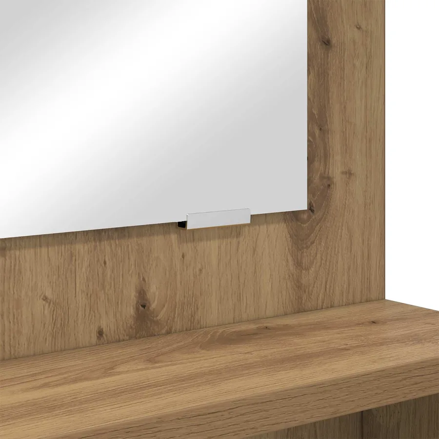 Tables de maquillage pour chambre Chêne artisanal - 11