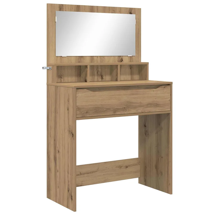 Tables de maquillage pour chambre Chêne artisanal - 2
