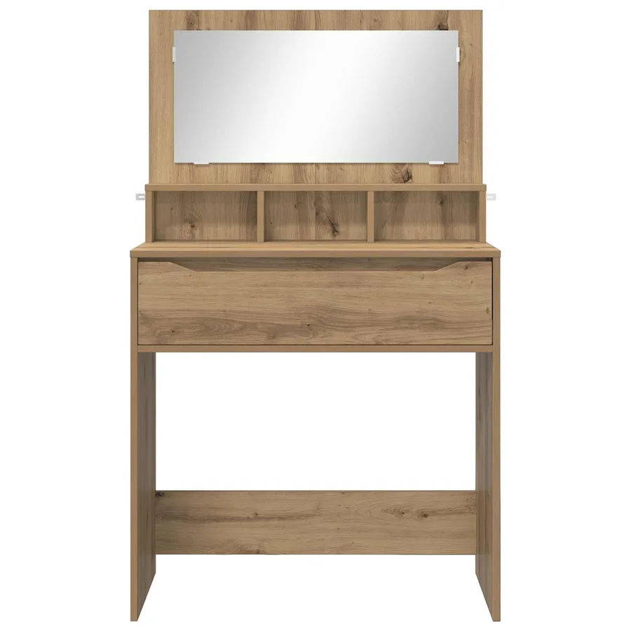 Tables de maquillage pour chambre Chêne artisanal - 6