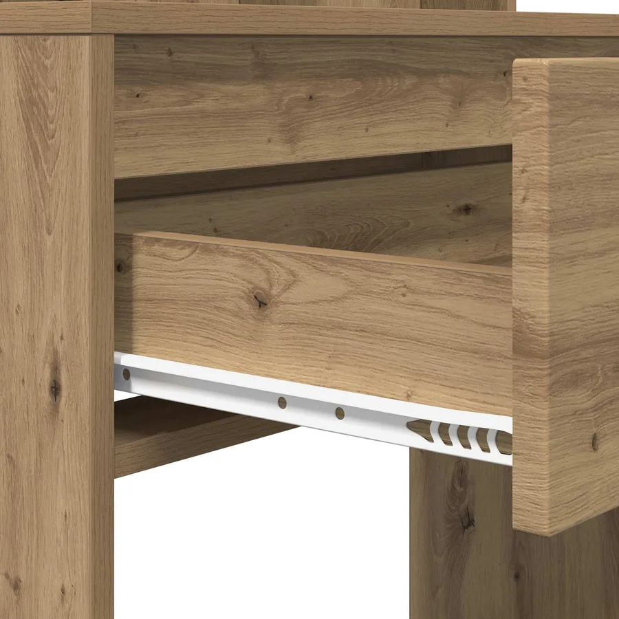 Tables de maquillage pour chambre Chêne artisanal - 9
