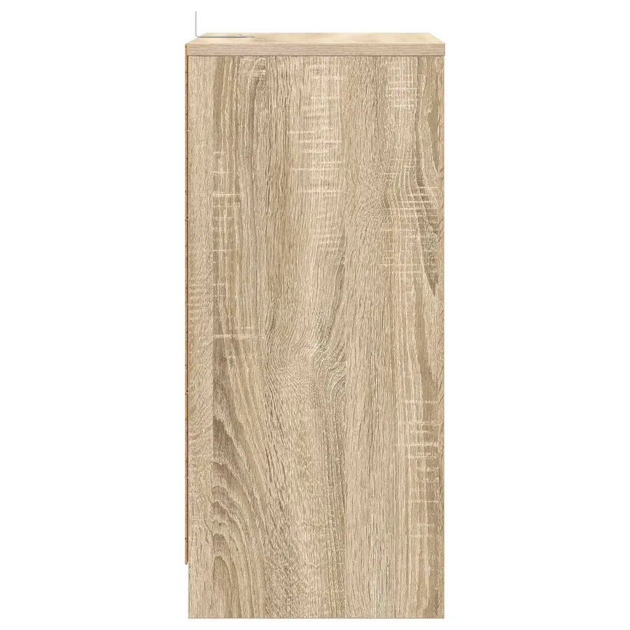 Tables de chevet 2 pcs Chêne Sonoma 40 x 30 x 467 cm - 7