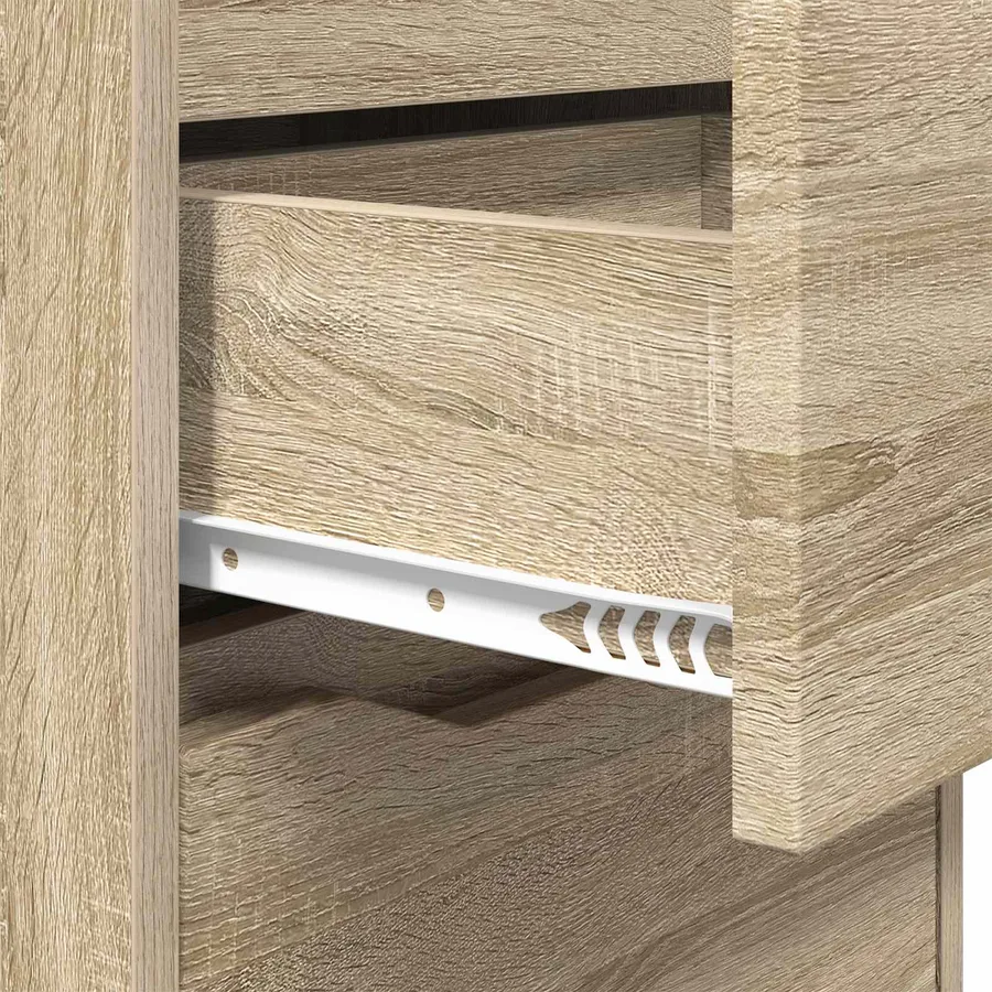 Tables de chevet 2 pcs Chêne Sonoma 40 x 30 x 467 cm - 9