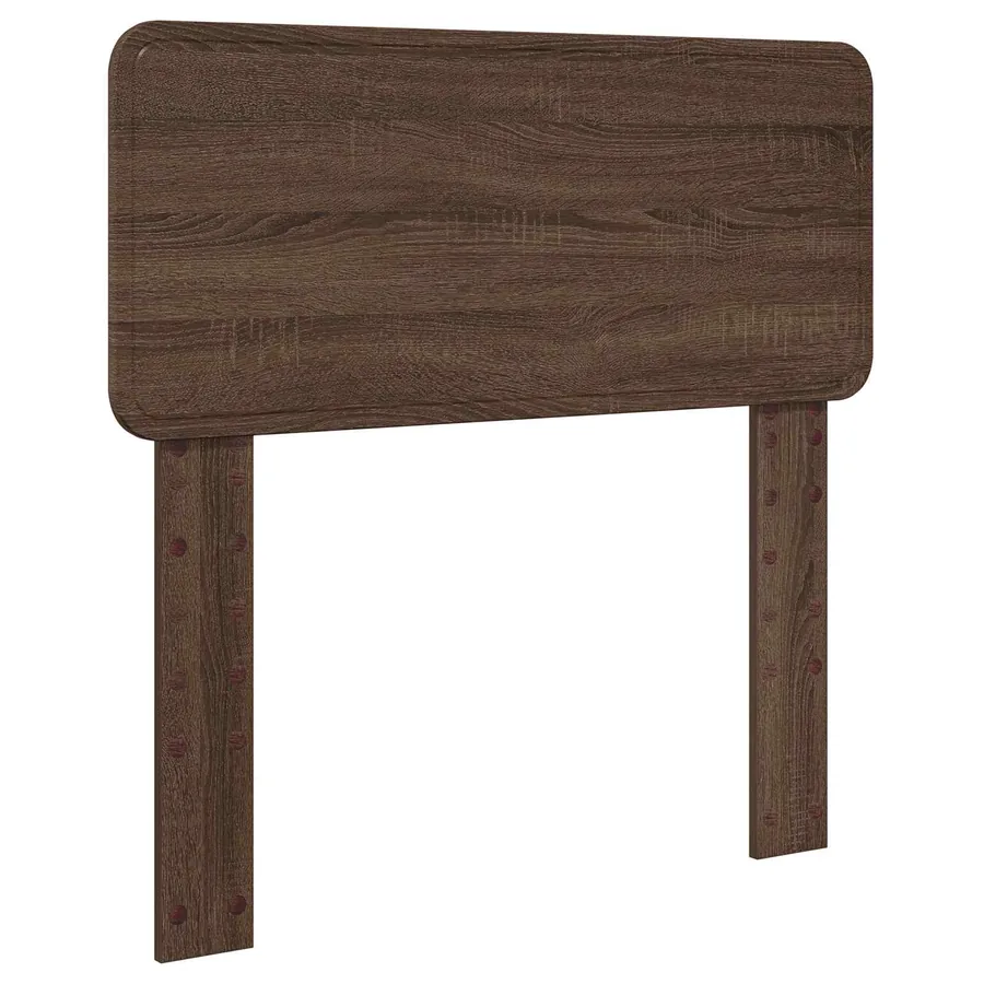 Lit de Rangement Chêne brun 90 x 190 cm Bois d'ingénierie - 7