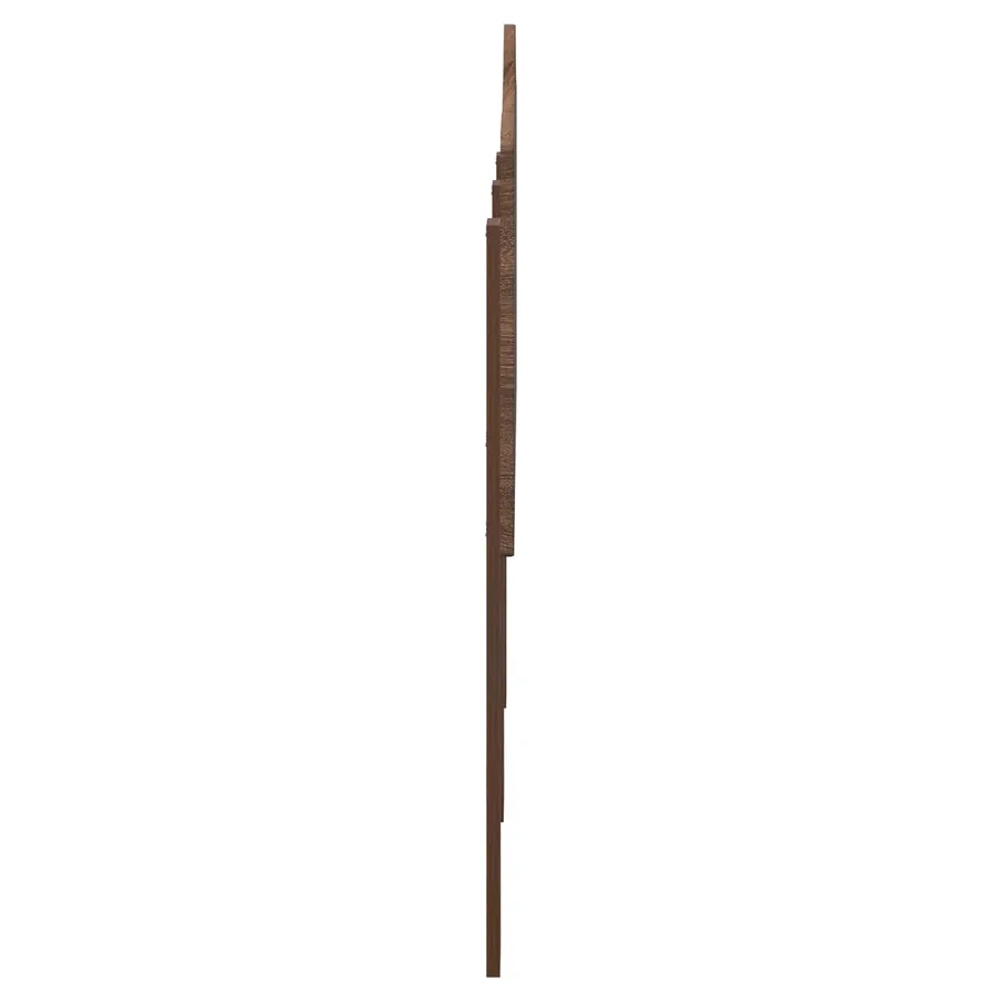 Tête de lit Chêne brun Bois d'ingénierie - 5