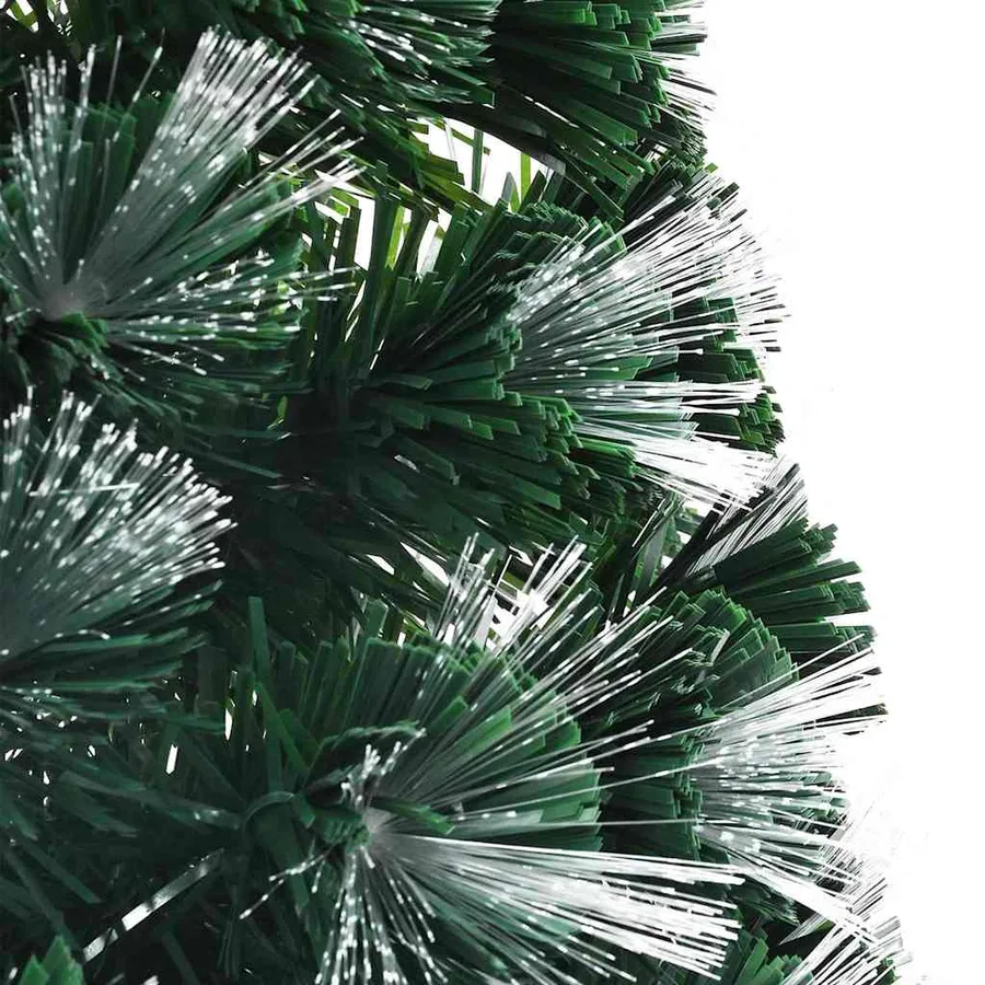 Sapin de Noël artificiel avec 120 LED Vert 120 cm PVC - 7