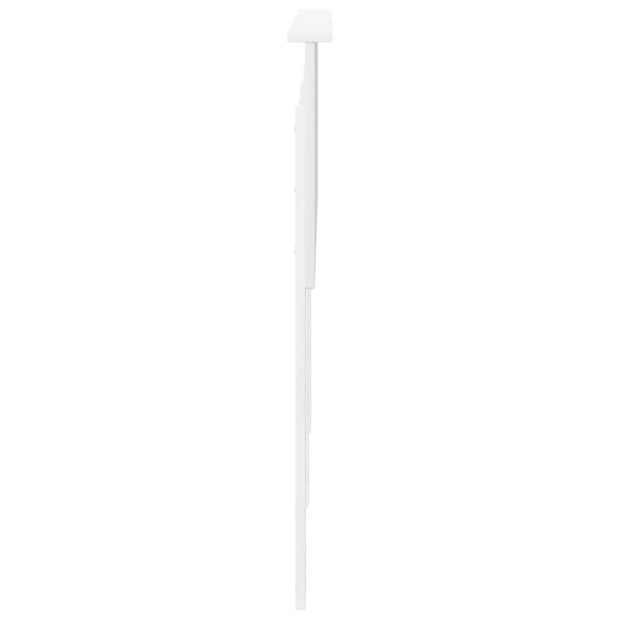 Tête de lit Blanc Bois d'ingénierie - 5