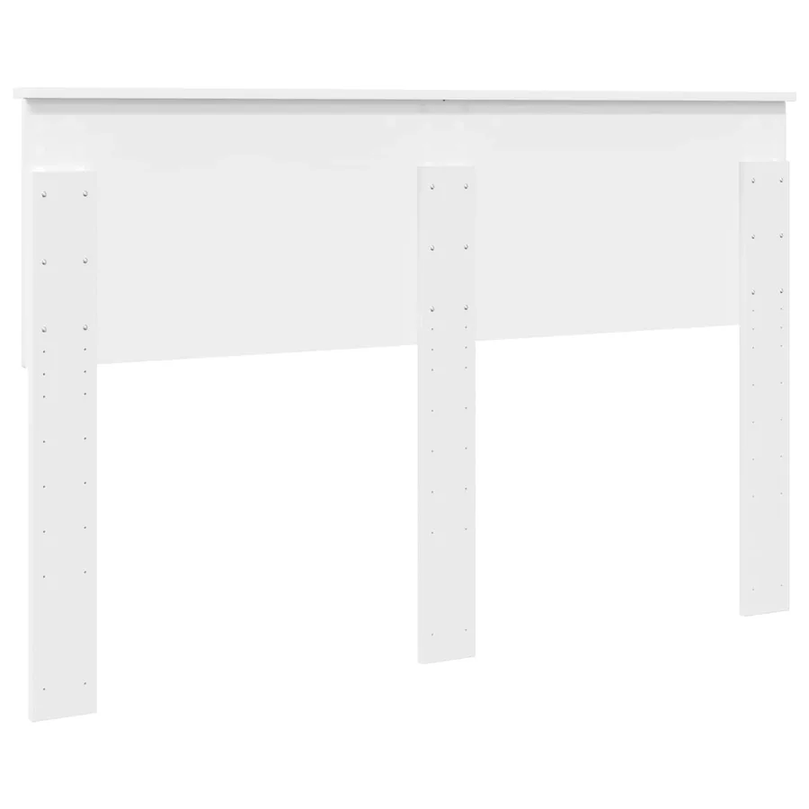 Tête de lit Blanc Bois d'ingénierie - 6