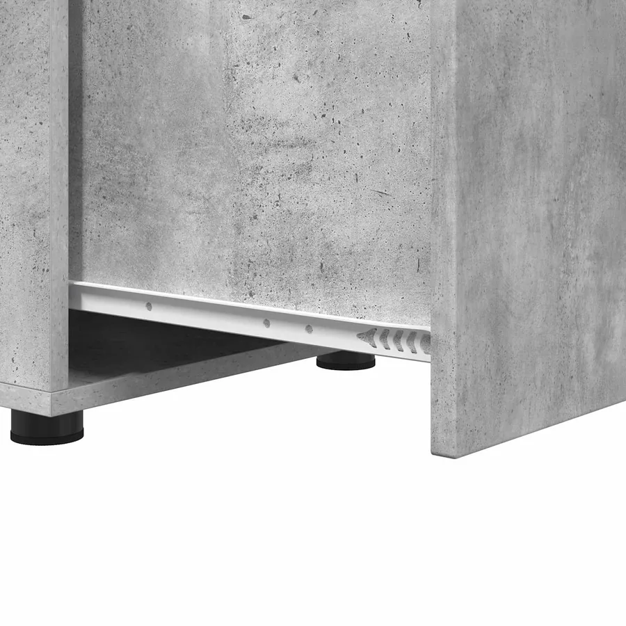 Cabinet de salle de bain Gris béton 40,5 x 40 x 44 cm - 11