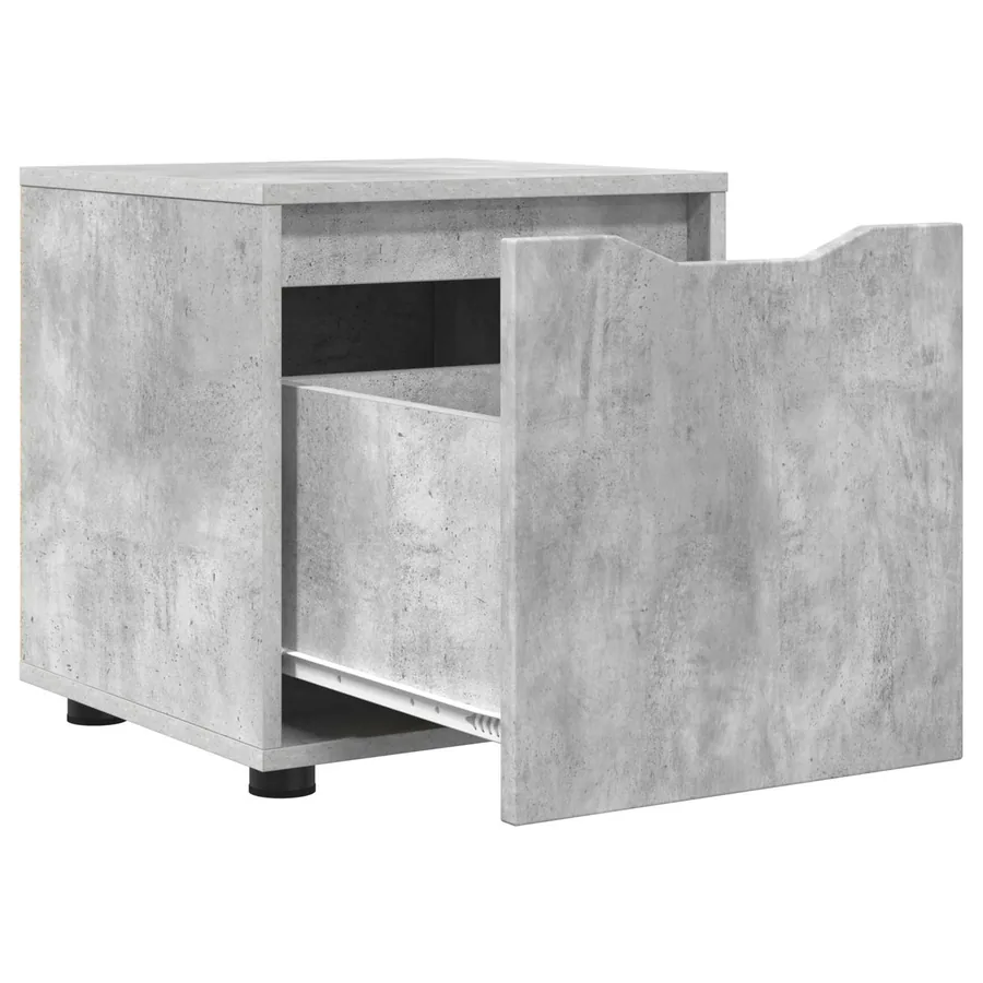 Cabinet de salle de bain Gris béton 40,5 x 40 x 44 cm - 7