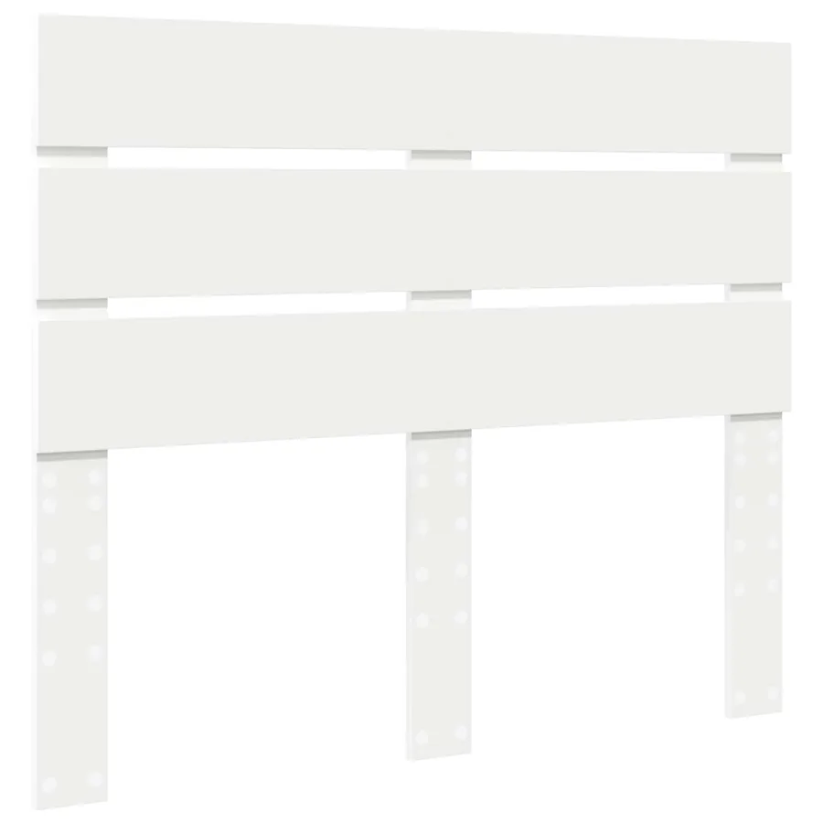 Tête de lit Blanc Bois d'ingénierie - 2