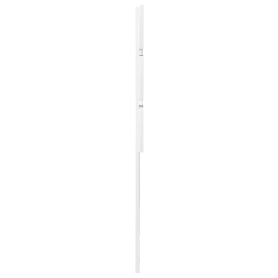 Tête de lit Blanc Bois d'ingénierie - 5