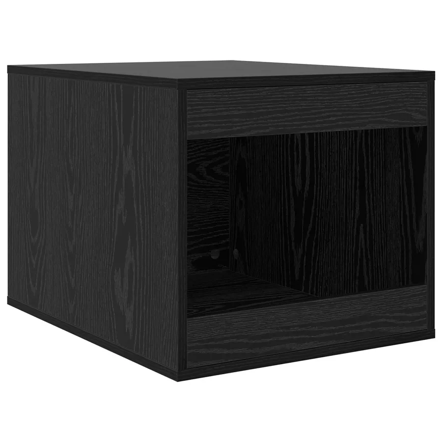 Enceinte pour bac à litière pour chat Chêne noir - 2