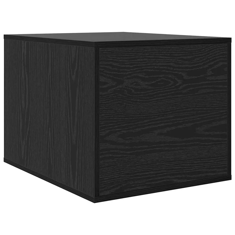Enceinte pour bac à litière pour chat Chêne noir - 7