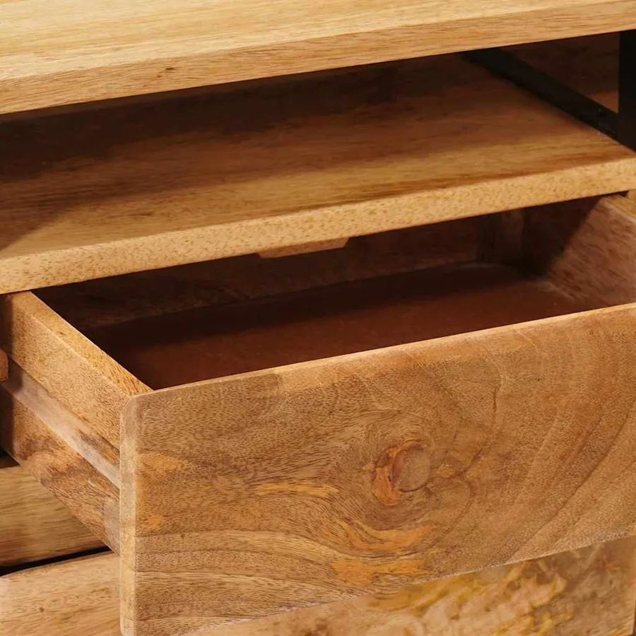Armoires de rangement avec tiroir Marron 110 x 30 x 40 cm - 8