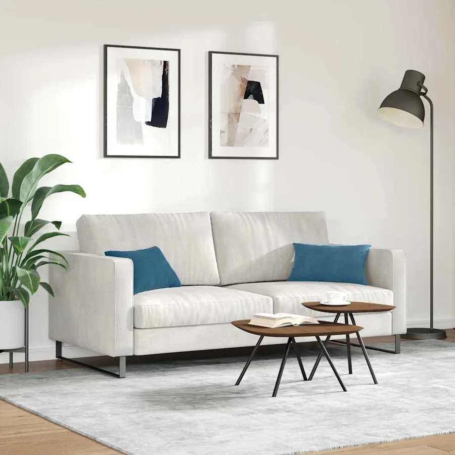 Coussins de canapé 2 pcs Bleu 50 x 30 cm - 4