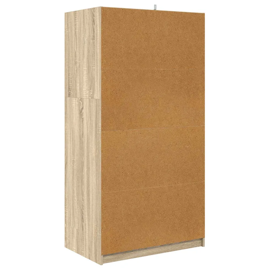 Armoire Chêne Sonoma 79,5 x 49 x 156 cm Bois d’ingénierie - 9