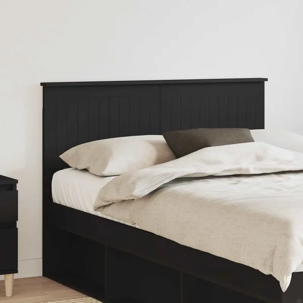 Tête de lit Chêne noir Bois d'ingénierie