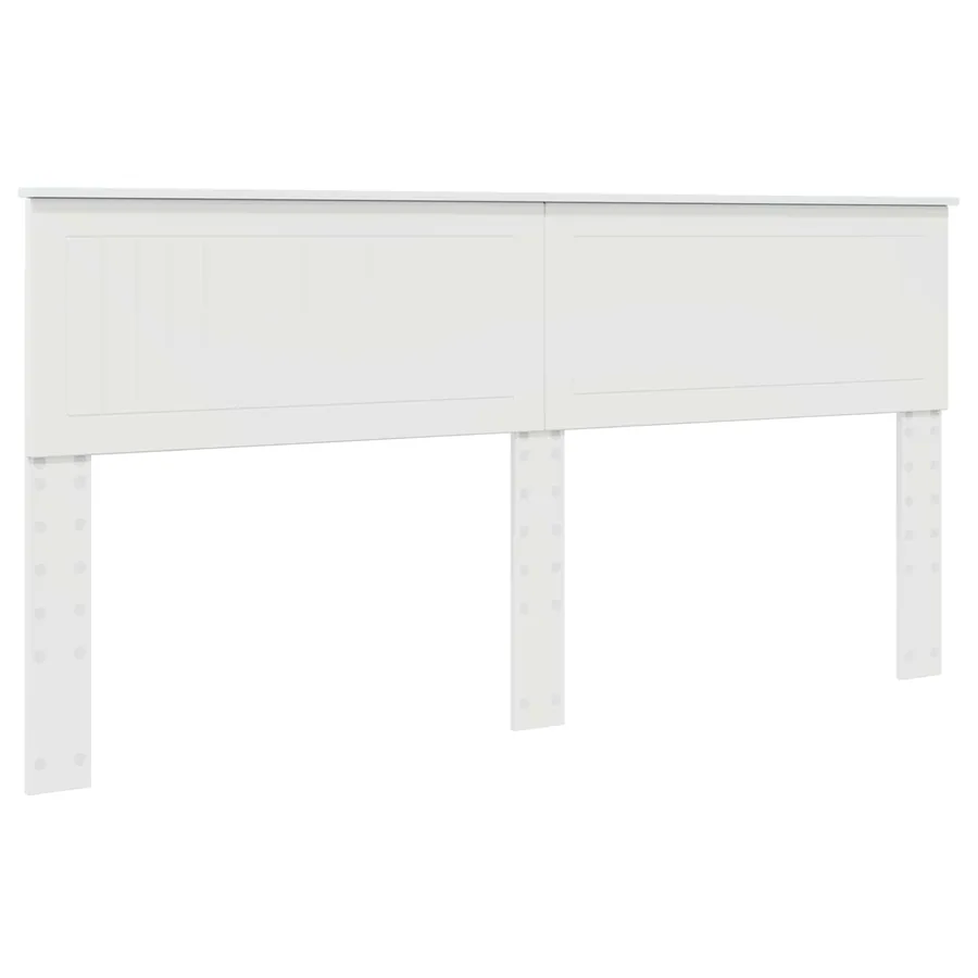 Tête de lit Blanc Bois d'ingénierie - 2
