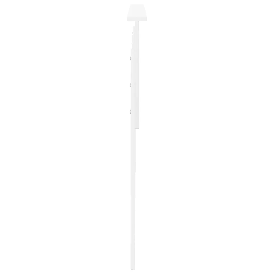 Tête de lit Blanc Bois d'ingénierie - 5