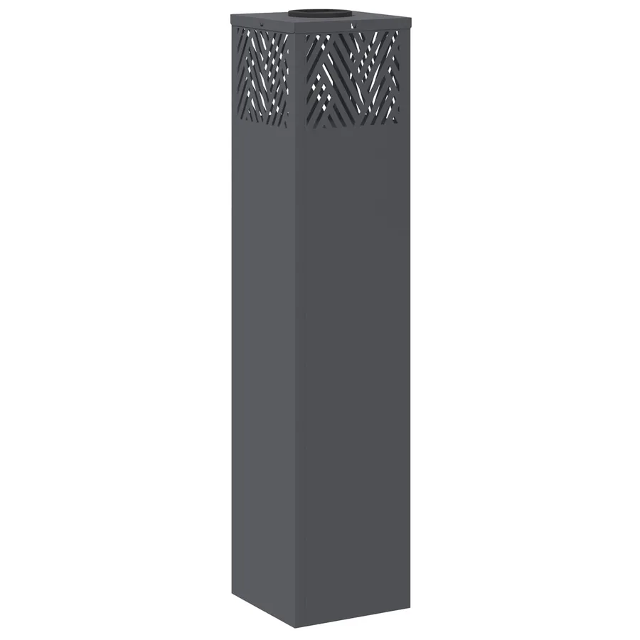 Lumière de chemin LED solaire 2 pcs Blanc chaud 18 x 18 x 80 cm - 4