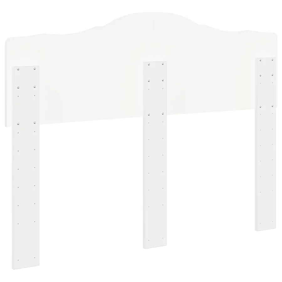 Tête de lit Blanc Bois d'ingénierie - 6