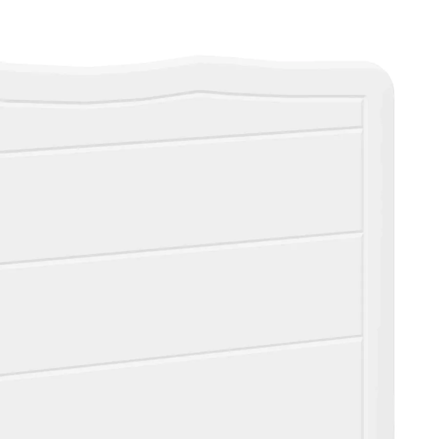 Tête de lit Blanc Bois d'ingénierie - 7