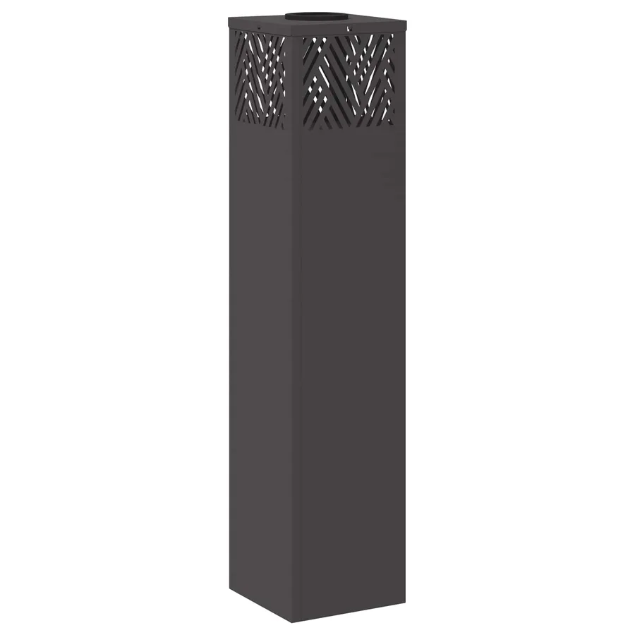 Lumière de chemin LED solaire 2 pcs Blanc chaud 18 x 18 x 80 cm - 4