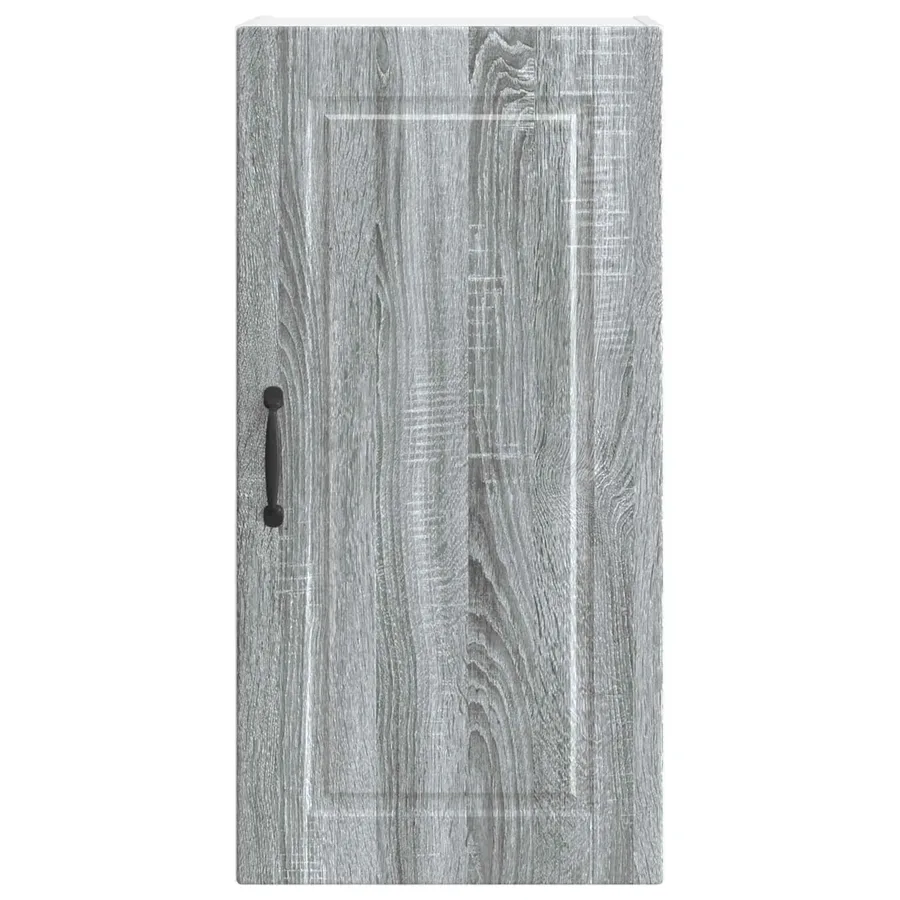 Meuble mural PORTO Gris Sonoma 40 x 31 x 80 cm - 6