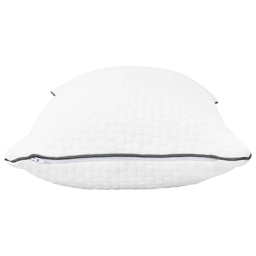 Oreiller Shread Blanc 70 x 50 x 18 cm Mousse à mémoire de forme - 4
