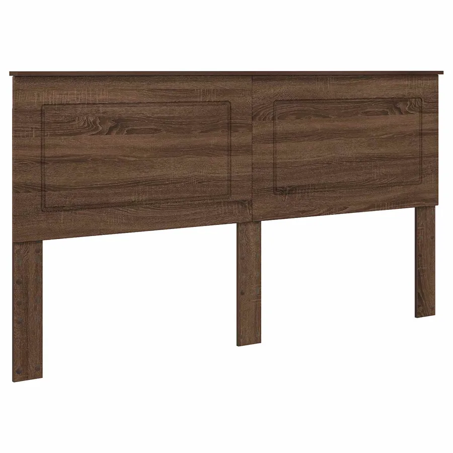 Tête de lit Chêne brun 100 cm Bois d’ingénierie - 2
