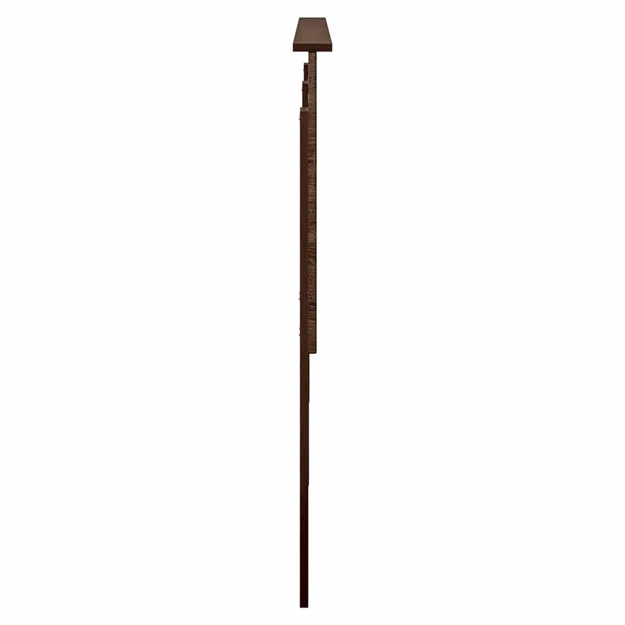 Tête de lit Chêne brun 100 cm Bois d’ingénierie - 5