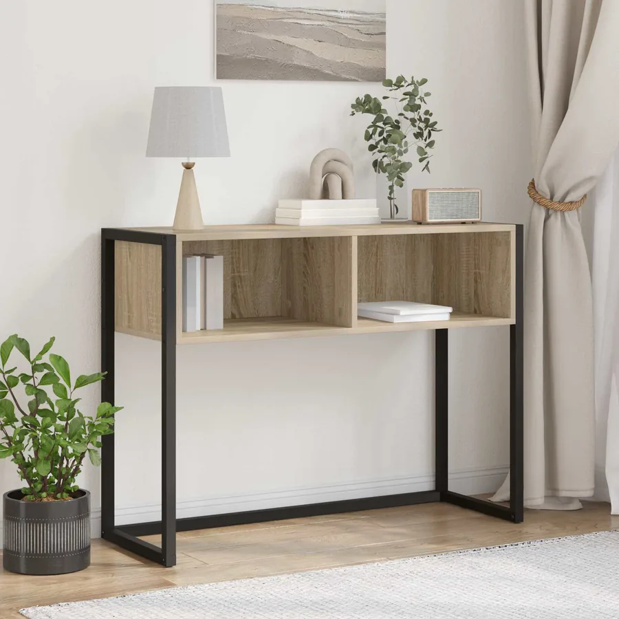Table d'appoint Sonoma 100 x 36 x 75 cm Bois d'ingénierie