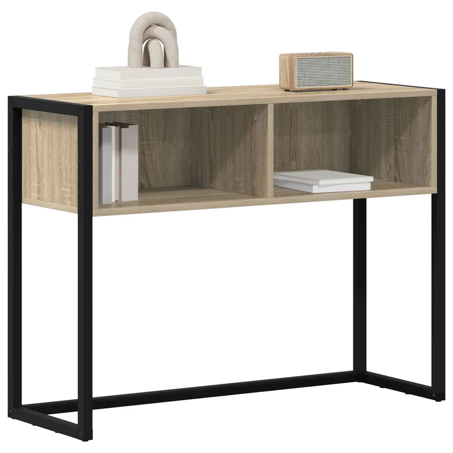 Table d'appoint Sonoma 100 x 36 x 75 cm Bois d'ingénierie - 3