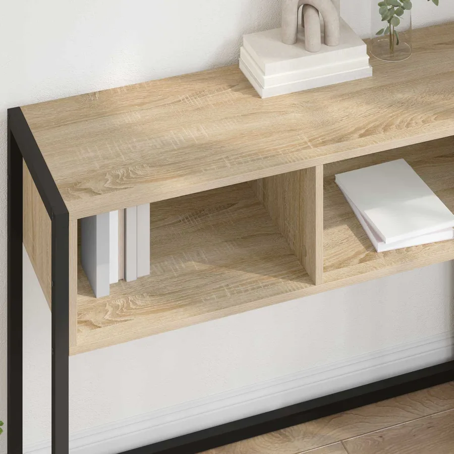 Table d'appoint Sonoma 100 x 36 x 75 cm Bois d'ingénierie - 4