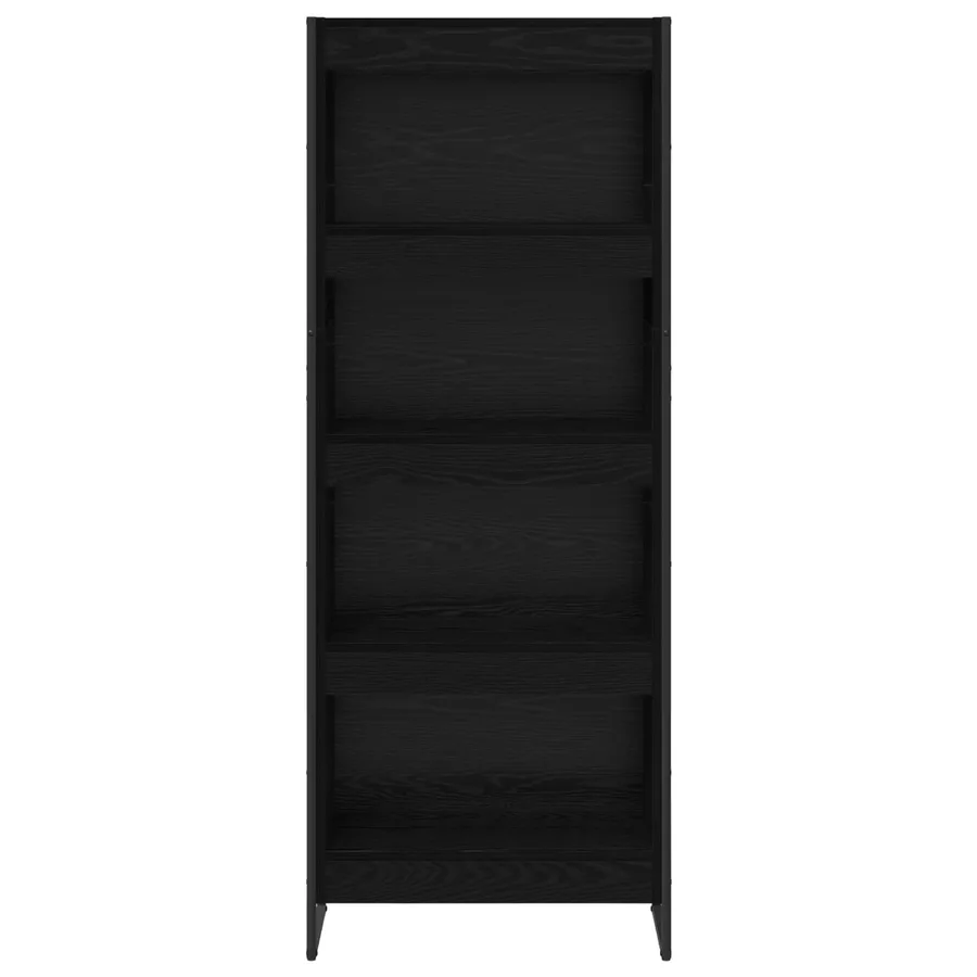 Bibliothèque Chêne noir 60 x 30 x 155 cm Bois d'ingénierie - 5