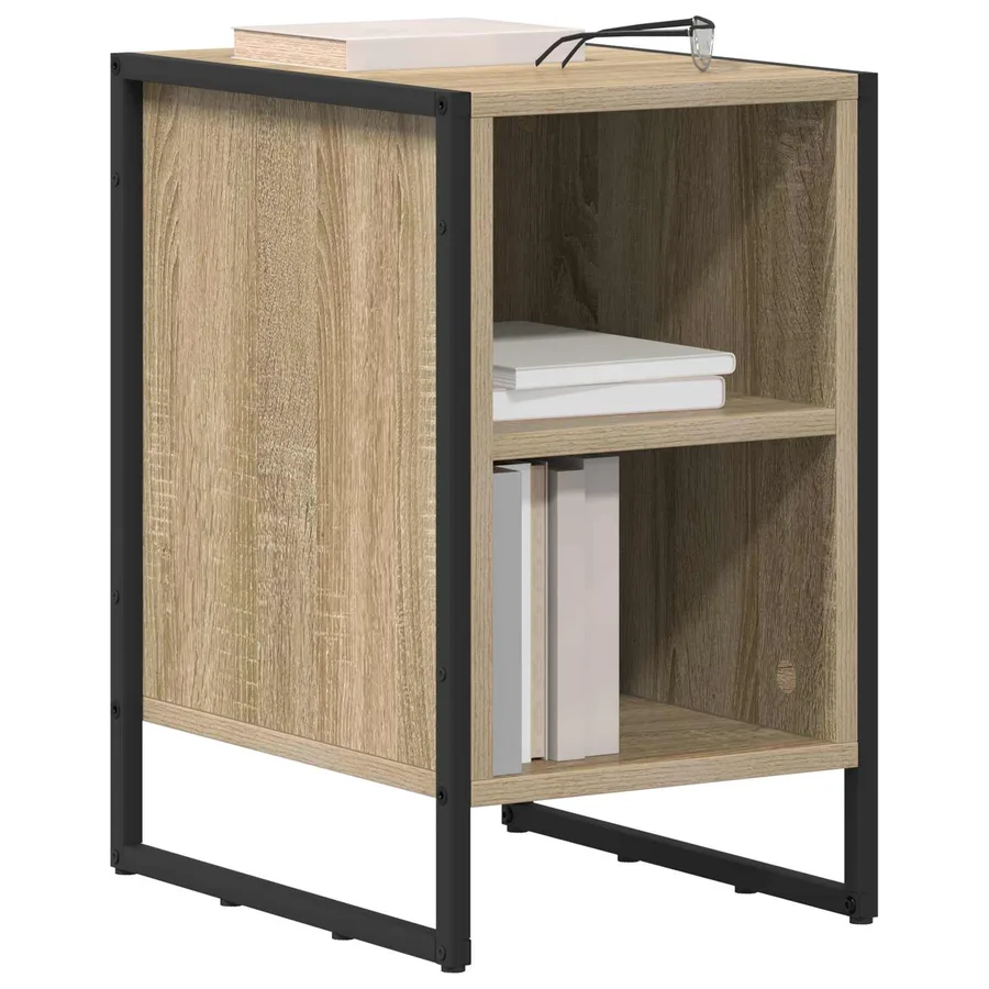 Table de chevet Sonoma 39.5 x 30 x 50 cm Bois d'ingénierie - 3