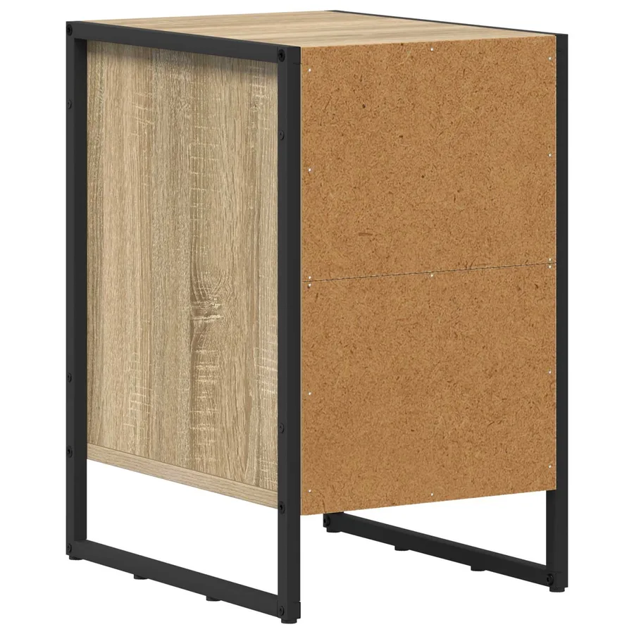 Table de chevet Sonoma 39.5 x 30 x 50 cm Bois d'ingénierie - 7