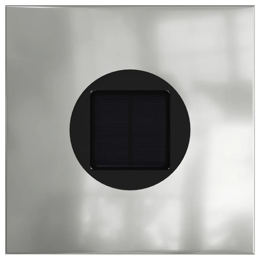 Lumière de chemin LED solaire 2 pcs Blanc chaud 18 x 18 x 50 cm - 7