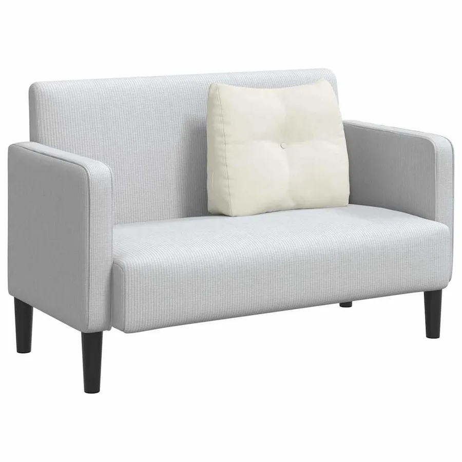 Coussin de Dos Crème 60 x 24 x 50 cm Velours - 3