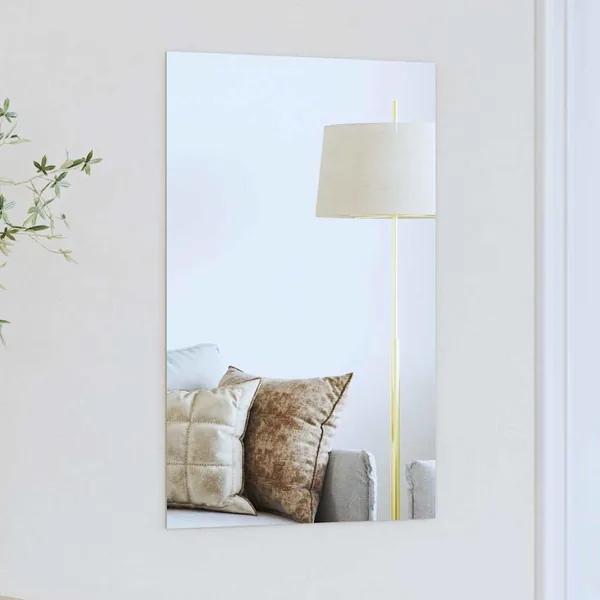 Miroir mural Rectangulaire 60 x 40 cm verre trempé
