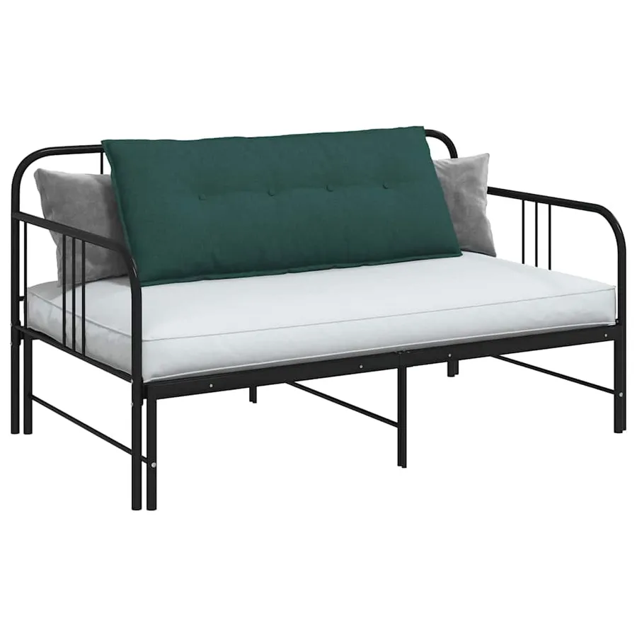 Coussin de Dos Vert foncé 120 x 19 x 50 cm tissu - 3