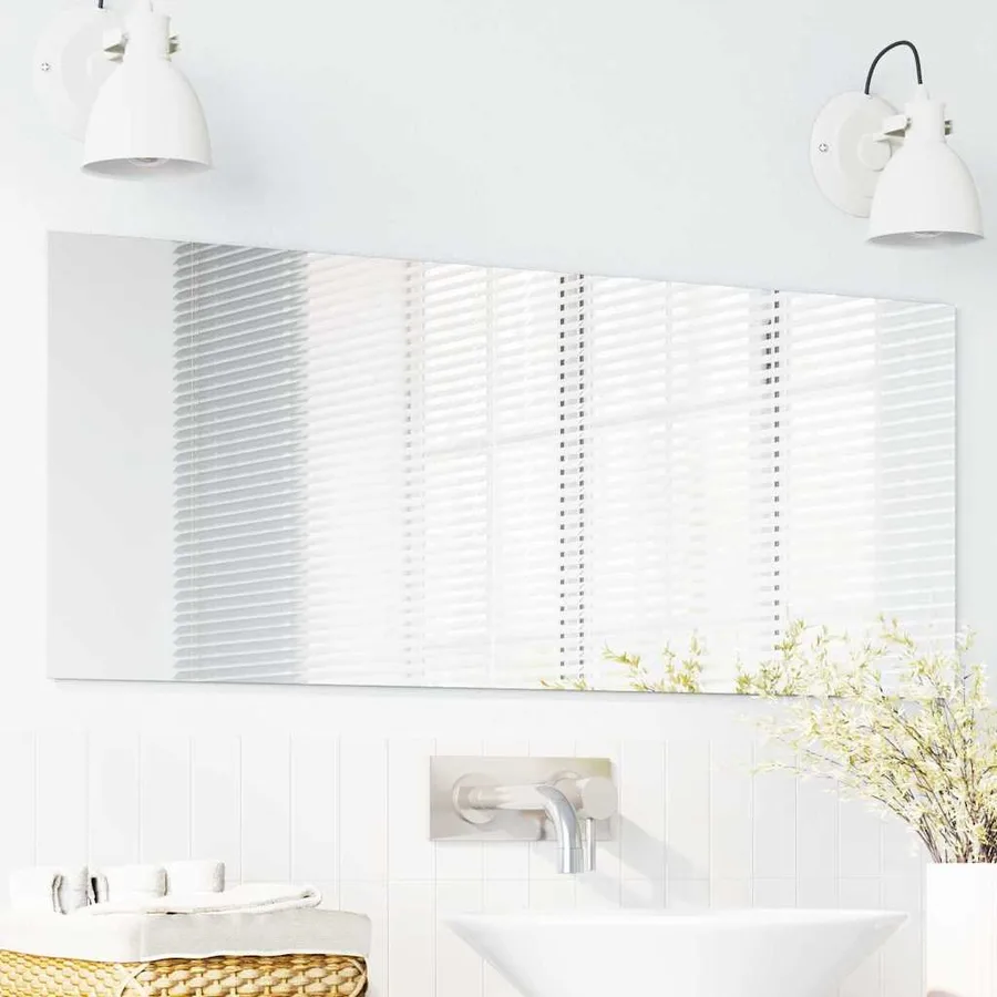 Miroir mural Rectangulaire 40 x 100 cm verre trempé - 3