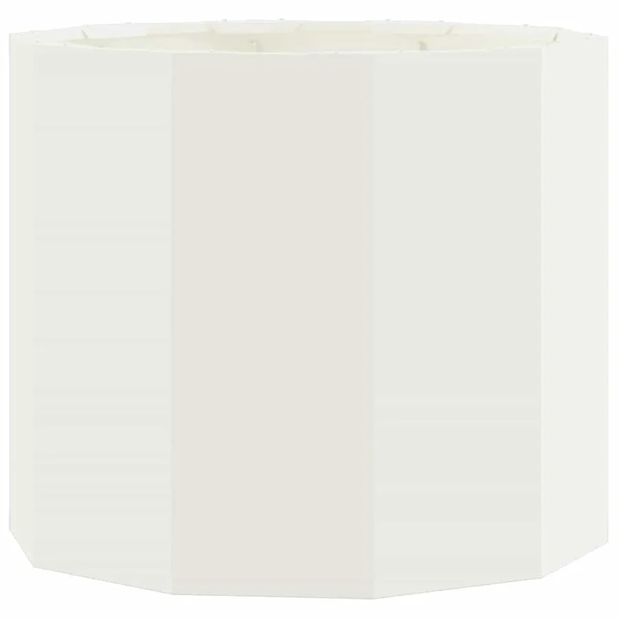 Jardinière Blanc 60 x 60 x 50 cm Acier - 2