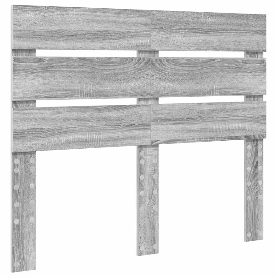Cadre de lit Gris Sonoma 120 x 200 cm Pin massif - 6