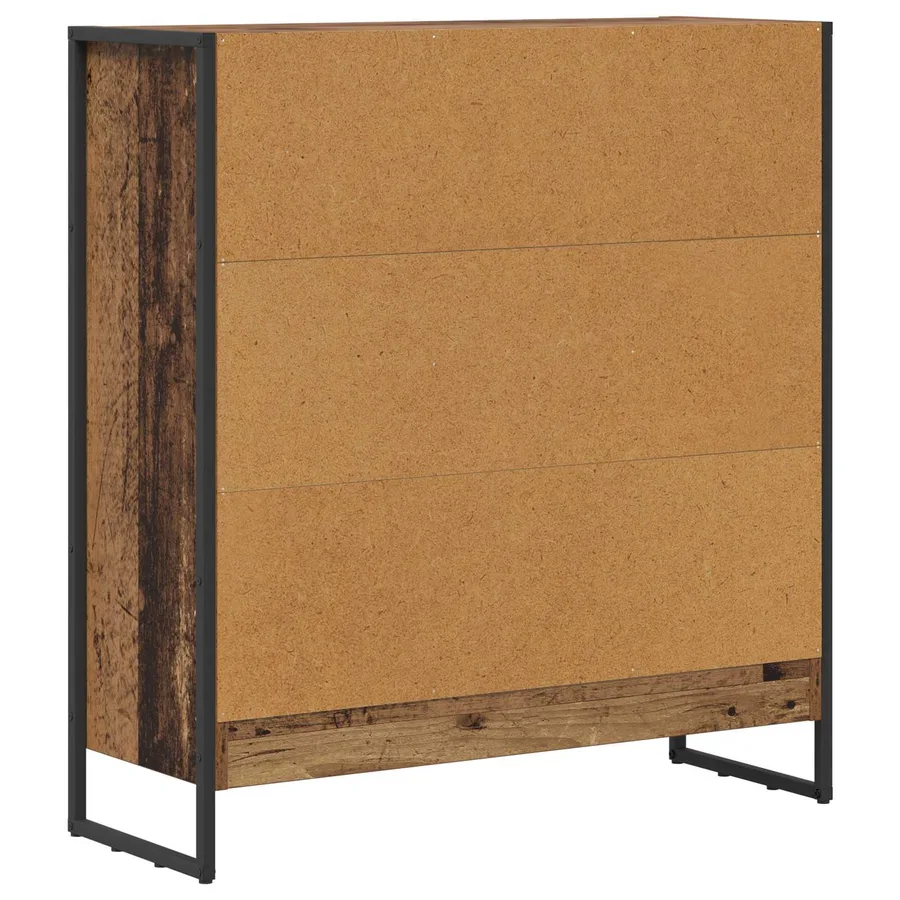 Bibliothèque Bois Ancien 80 x 30 x 86,5 cm Bois d'ingénierie - 7