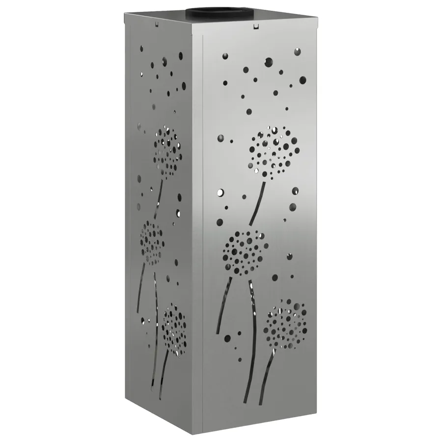 Lumière de chemin LED solaire 2 pcs Blanc chaud 18 x 18 x 50 cm - 4