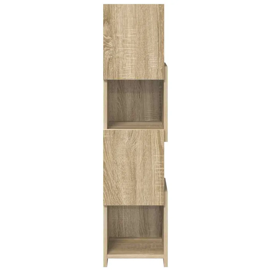Meuble d'angle Chêne Sonoma 25,5x25x102cm Bois d'ingénierie - 6