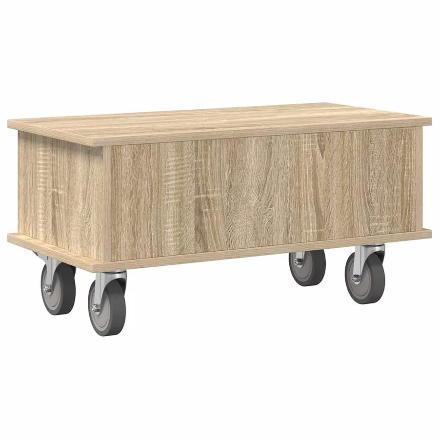 Meuble TV Chêne Sonoma 68,5 x 35 x 35 cm Bois d'ingénierie - 7