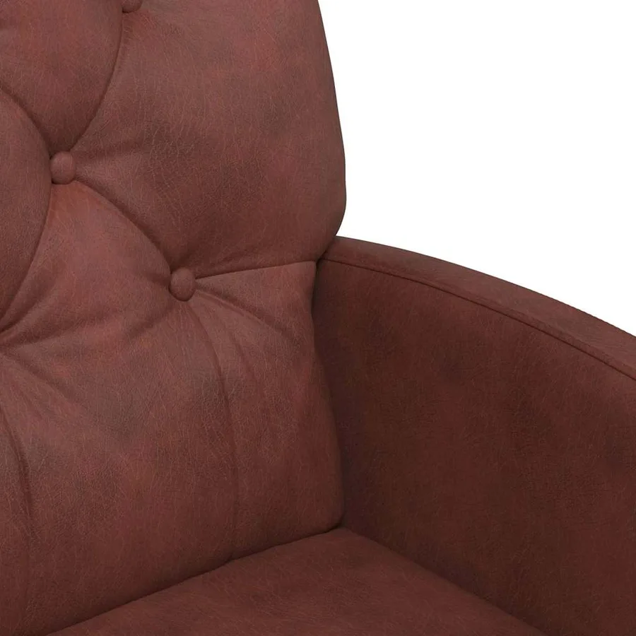 Chaises de Salle à Manger avec Roues 2 pcs Marron brillant - 7