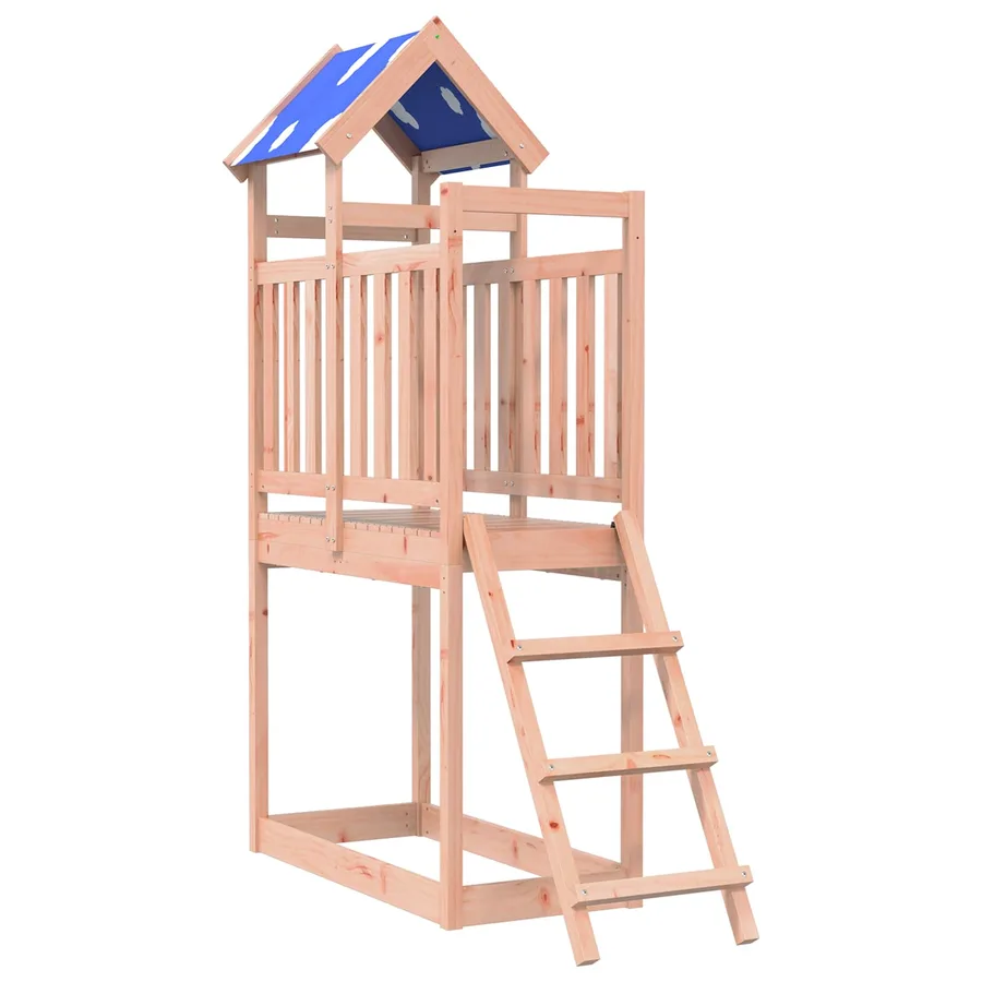 Tour de jeu Marron 52,5 x 110,5 x 215 cm Bois solide de Douglas - 2